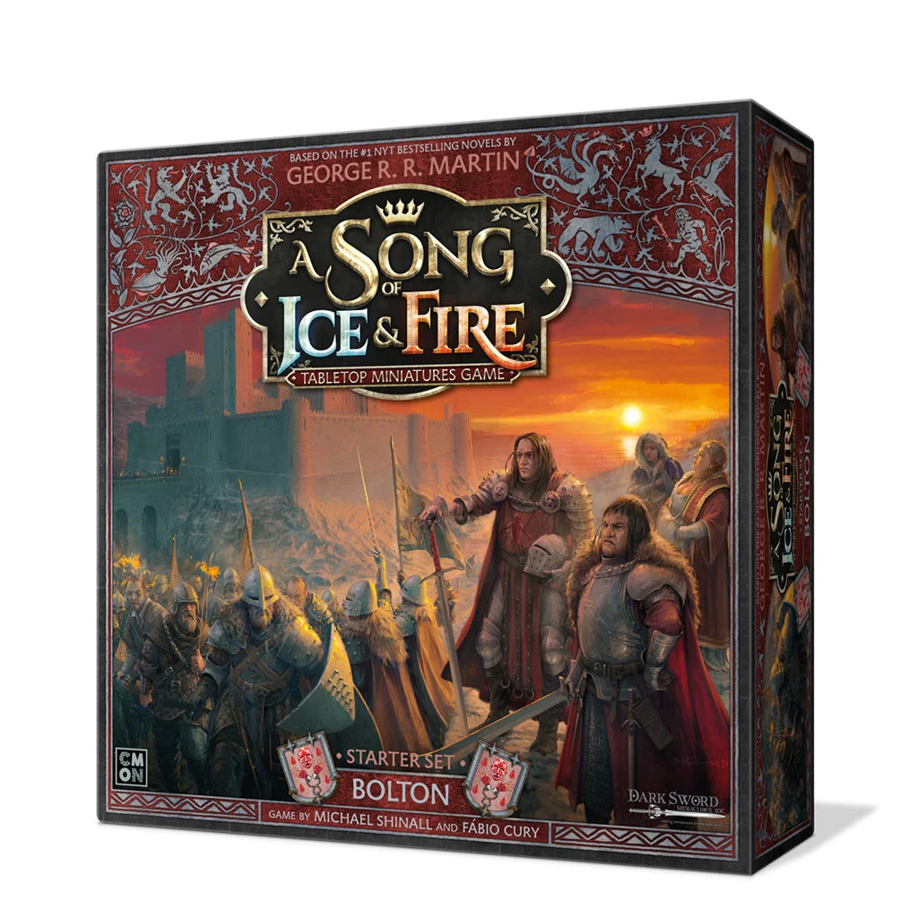 A Song of Ice & Fire Bolton Starter Miniatures Game Set - CMON