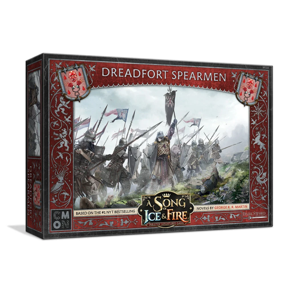 A Song of Ice & Fire House Bolton Dreadfort Spearmen Miniatures - CMON