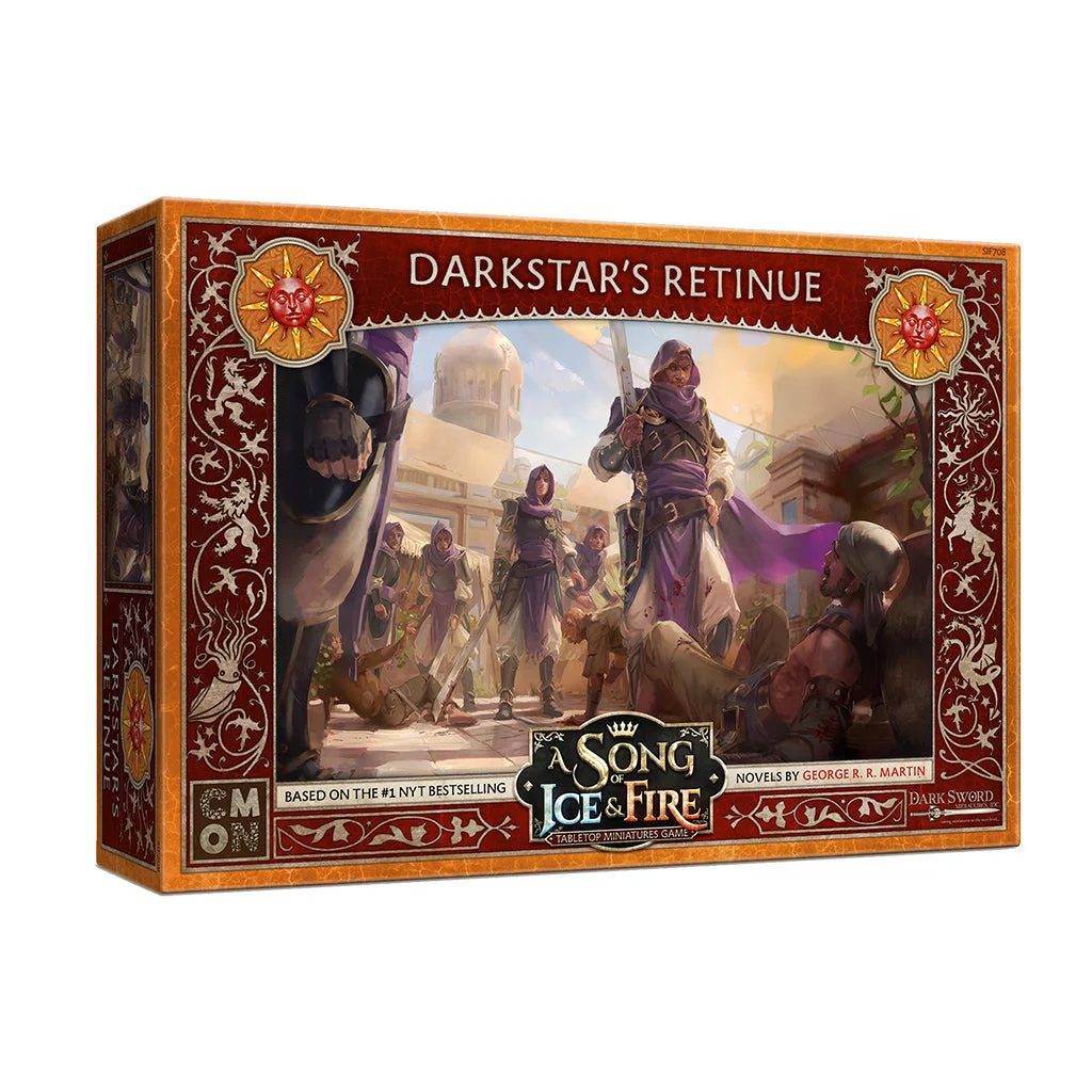A Song of Ice & Fire House Martell Darkstar Retinue Miniatures - CMON