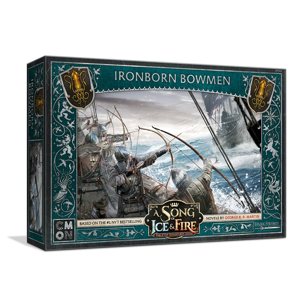 A Song of Ice & Fire House Greyjoy Ironborn Bowmen Miniatures - CMON