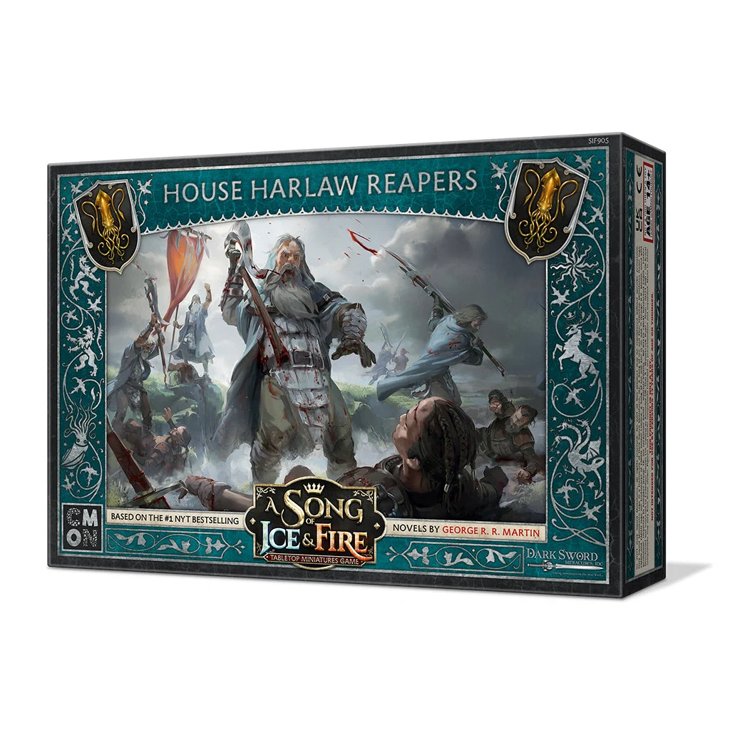 A Song of Ice & Fire House Greyjoy House Harlaw Reapers Miniatures - CMON