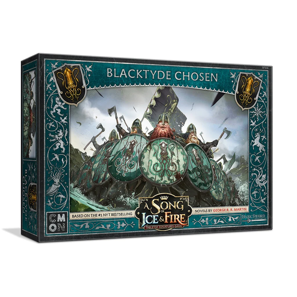 A Song of Ice & Fire House Greyjoy Blacktyde Chosen Miniatures - CMON