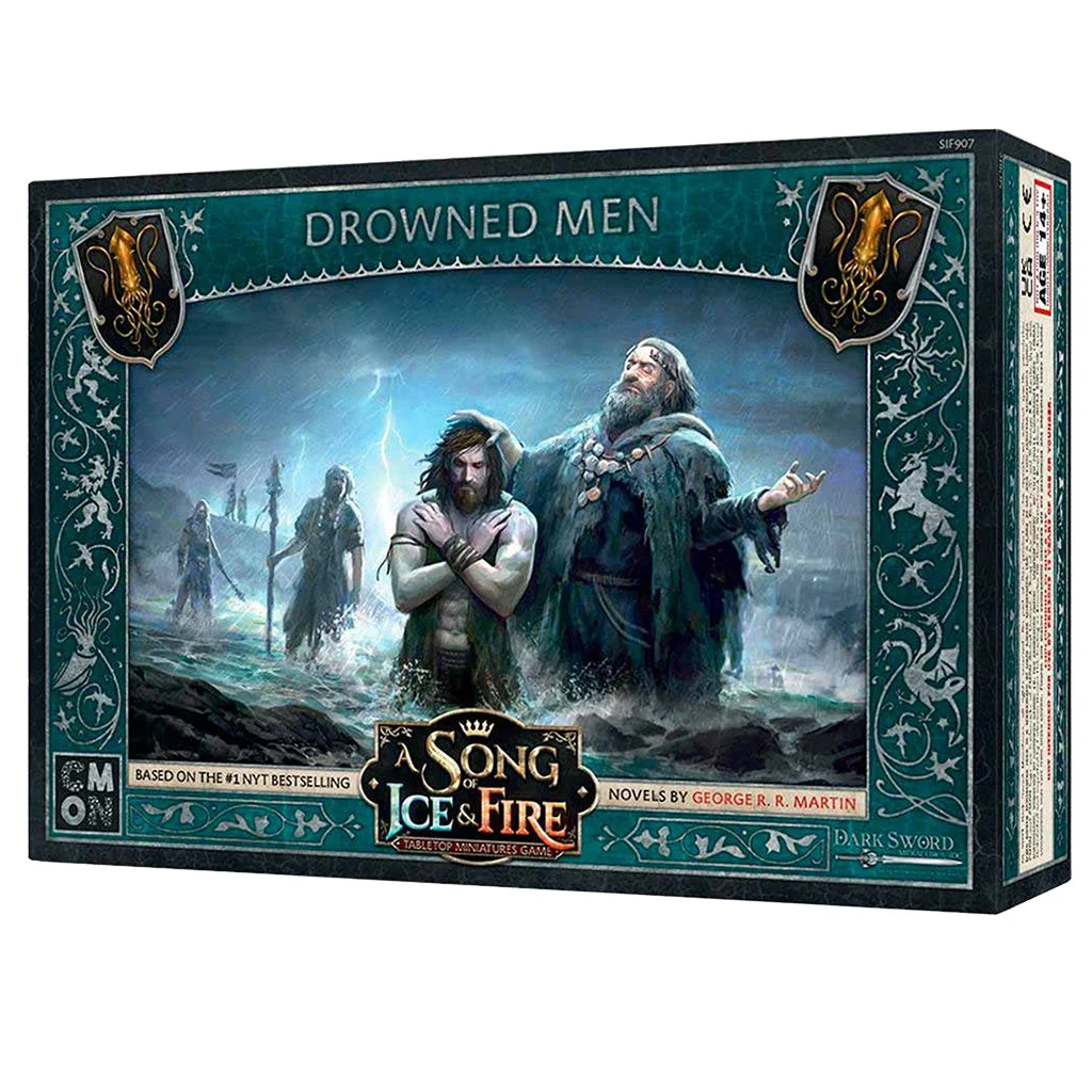 A Song of Ice & Fire House Greyjoy Drowned Men Miniatures - CMON