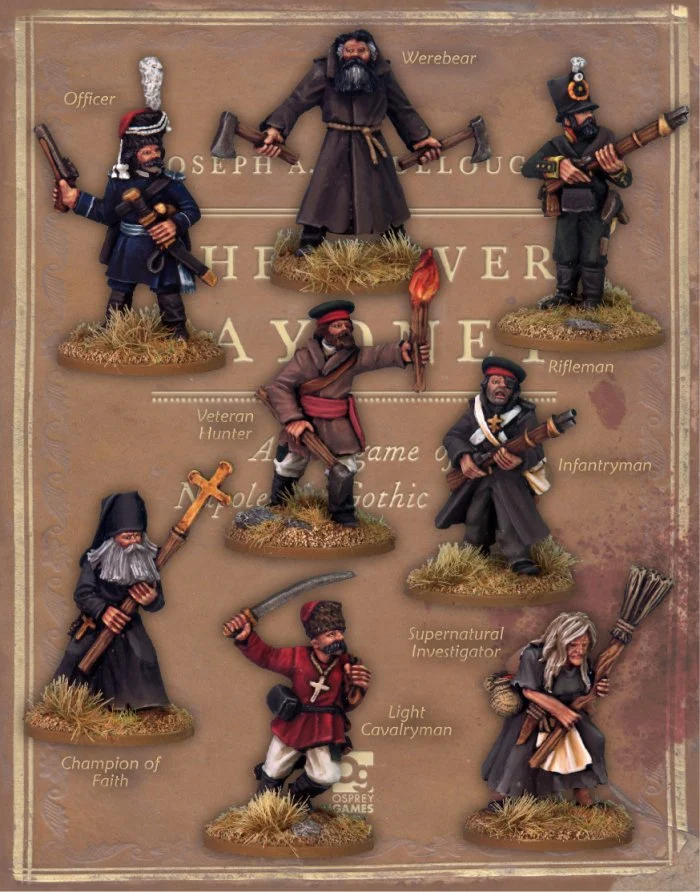 North Star Military Figures – The Silver Bayonet: The Russian Unit 28mm Scale Metal Figures