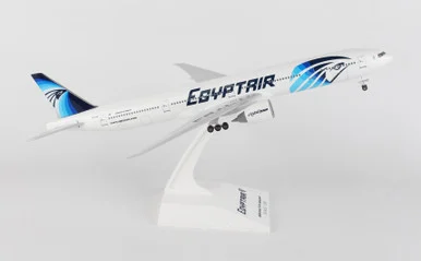 SKYMARKS EGYPT AIR 777-300 1/200 W/GEAR REG# SU-GDL
