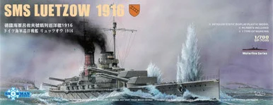 1/700 Snowman Models SMS Luetzow 1916 Waterline Plastic Model kit