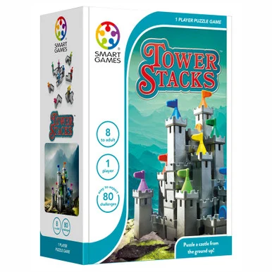 Smart Games SG106US Tower Stacks - Smart Toys and Games