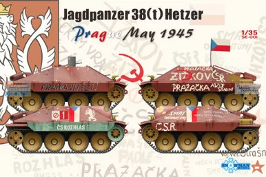 SNMSE001 1:35 Snowman Model Jagdpanzer 38(t) Hetzer Prague May 1945 [Limited Edition]