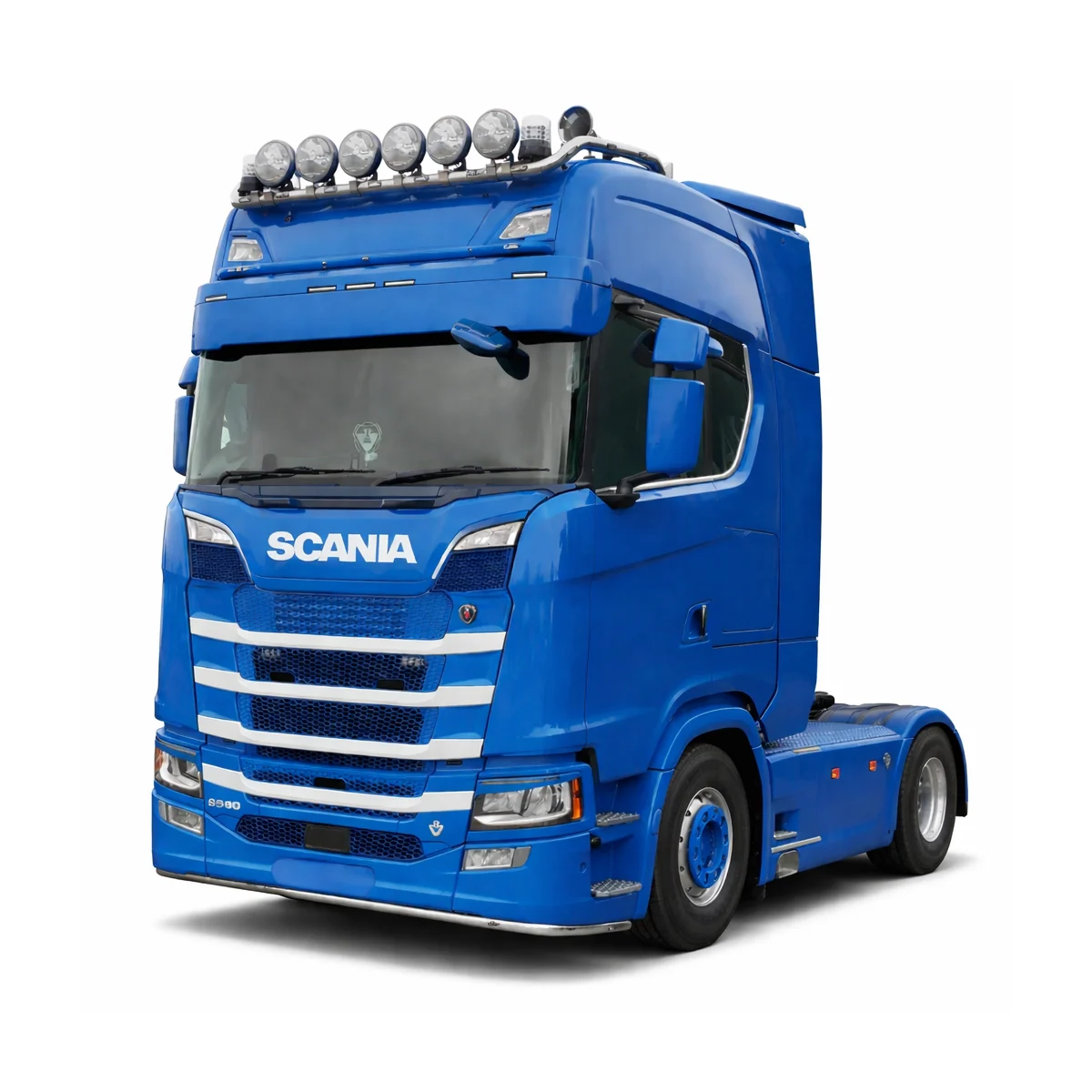 Solido 4319102 scania s580 blue 2024 1/43 Die cast