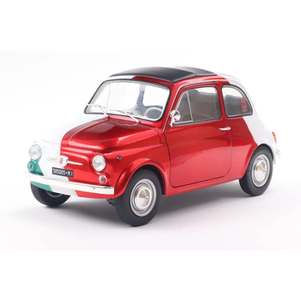1:18 fiat 500 tribute to italia bi-color 1965 Die cast