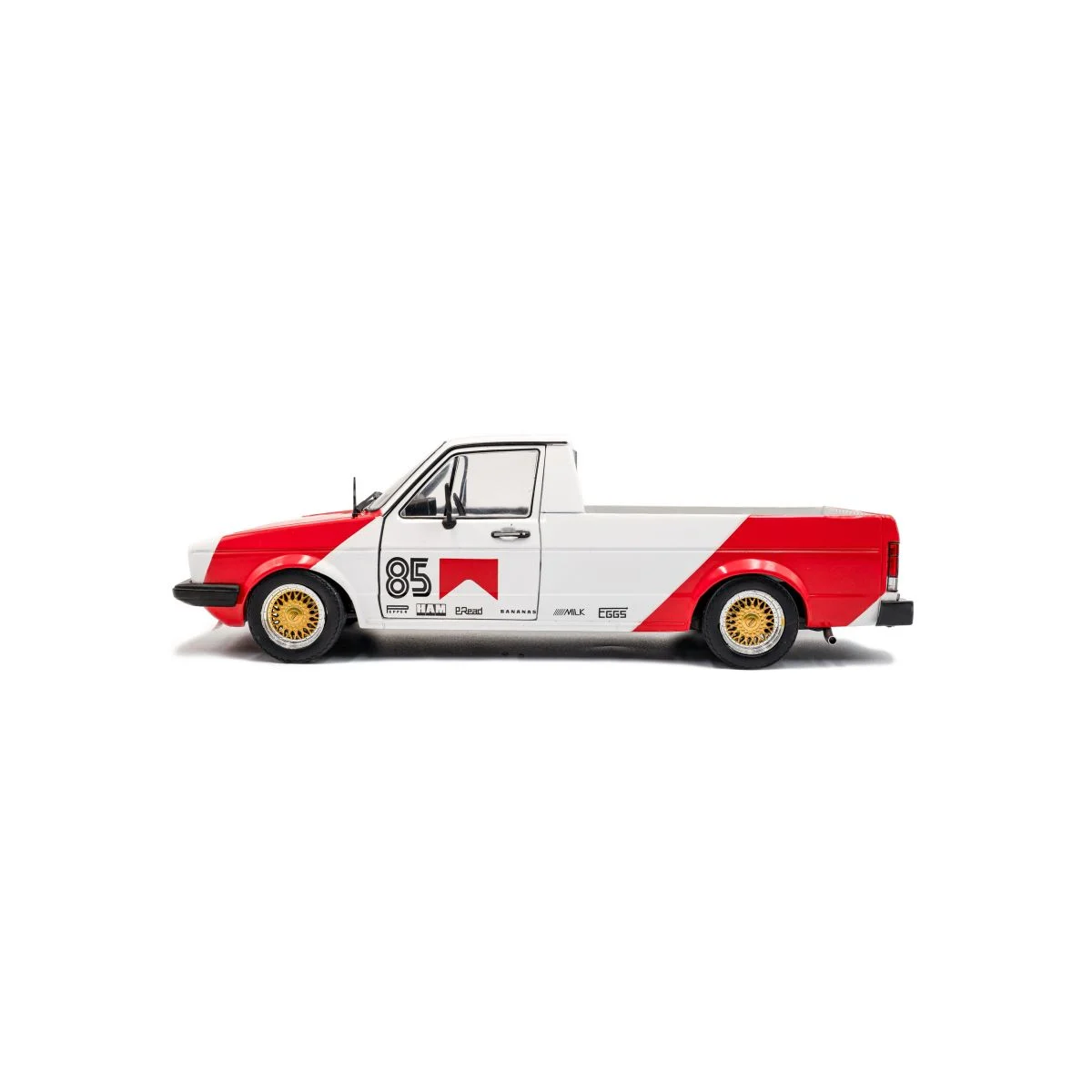 Volkswagen caddy mk.1 m racing tribute bi-color 1982 1/18 Die cast