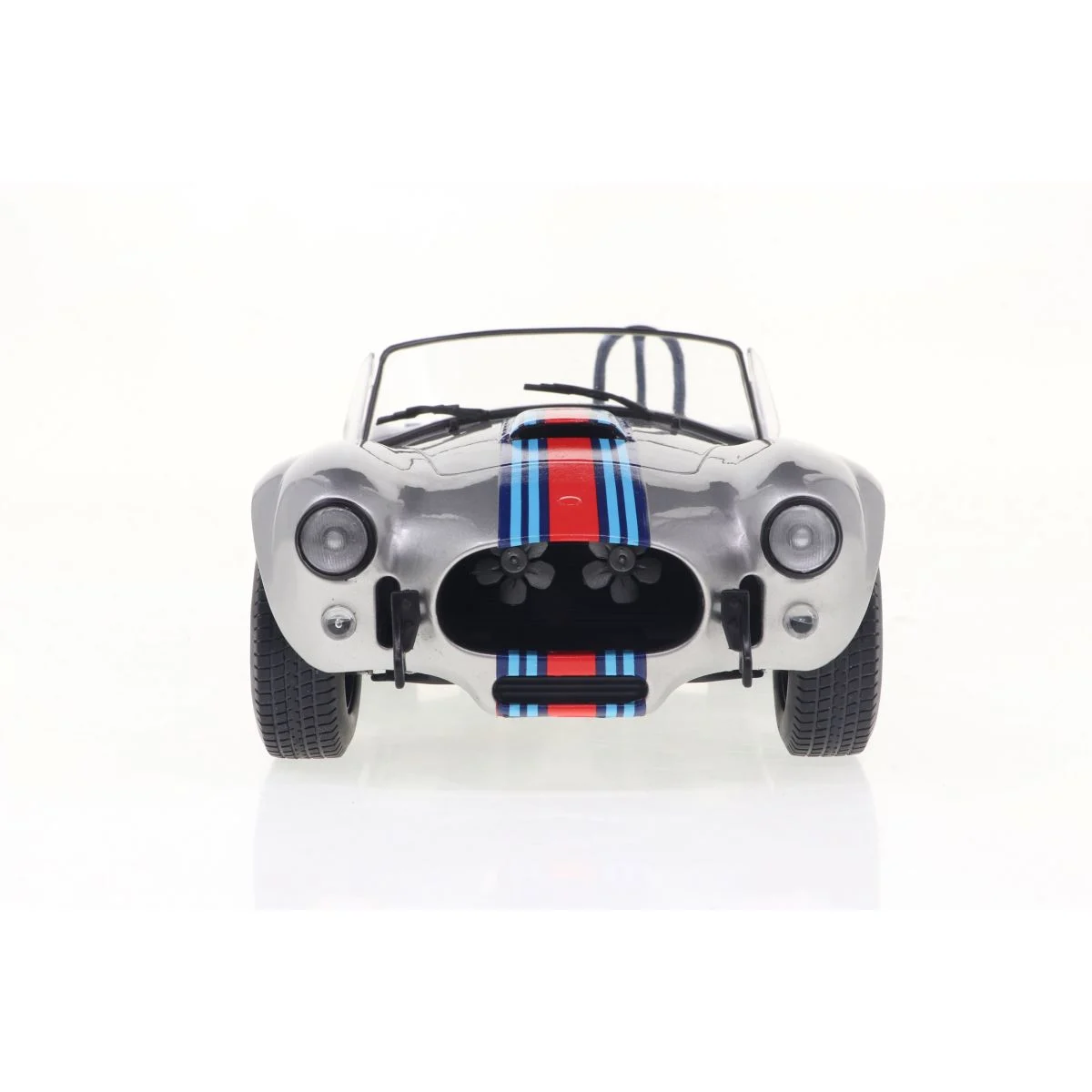 Shelby cobra 427 mkii solido works m racing silver 1965 1/18 Die cast