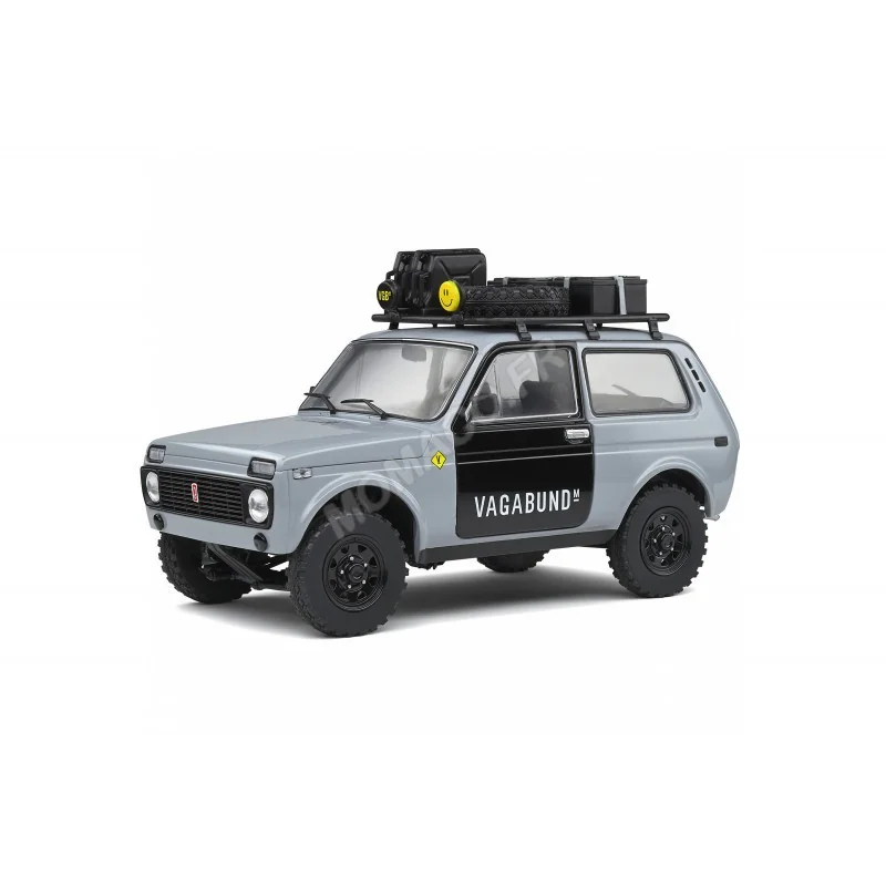 Lada niva 1980 gray "vlada" Die cast - SOLIDO
