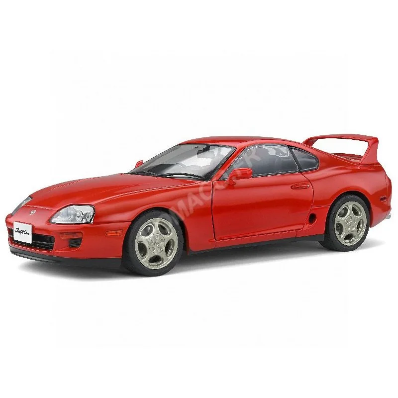Toyota supra mk4 (a80) targa 1993 red Die cast - SOLIDO