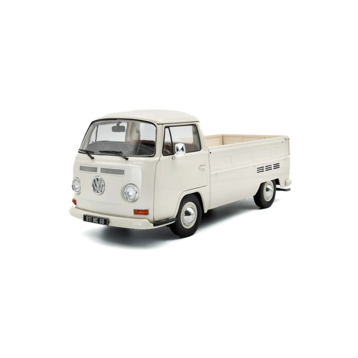Volkswagen t2 pick up white 1968 1/18 Die cast - SOLIDO