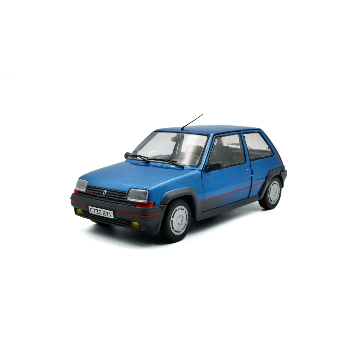 Renault 5 gt turbo mk1 bleu alpine 1985 1/18 Die cast - SOLIDO