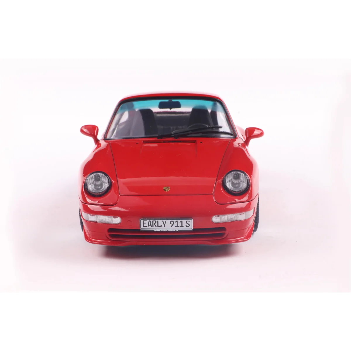 Porsche 911 (993) carrera rs indischrot 1997 1/18 Die cast - SOLIDO
