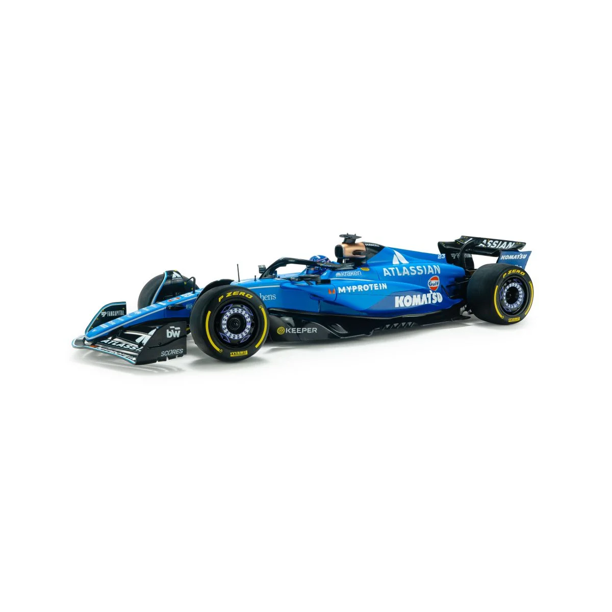 Williams fw47 blue a.albon 23 gp australia 2025 1/18 Die cast - SOLIDO