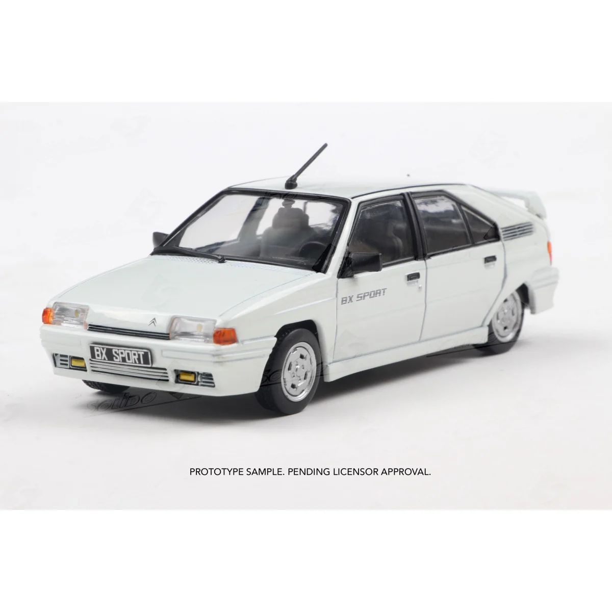 Citroën bx sport blanc meije 1985 1/43 Die cast - SOLIDO