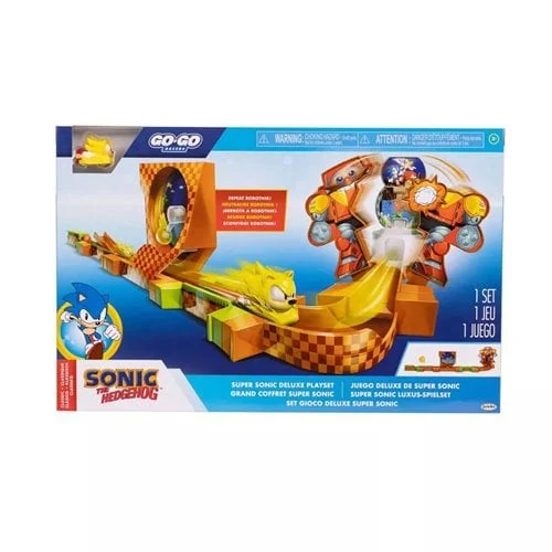 Sonic Go Go Racers Deluxe Playset - Jakks Pacific