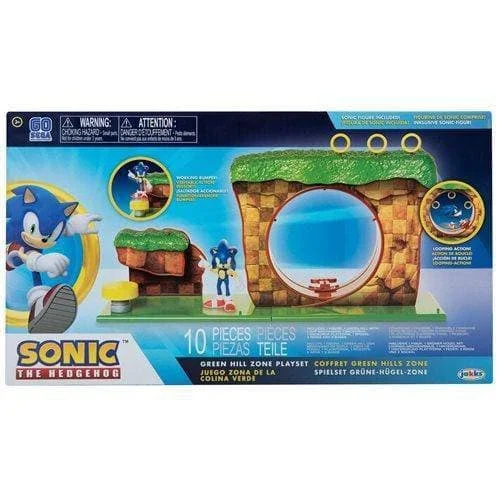 Sonic the Hedgehog Green Hill Zone Playset - Jakks Pacific