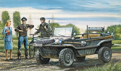 1/35 KFZ. 69 SCHWIMMWAGEN - ITA0313