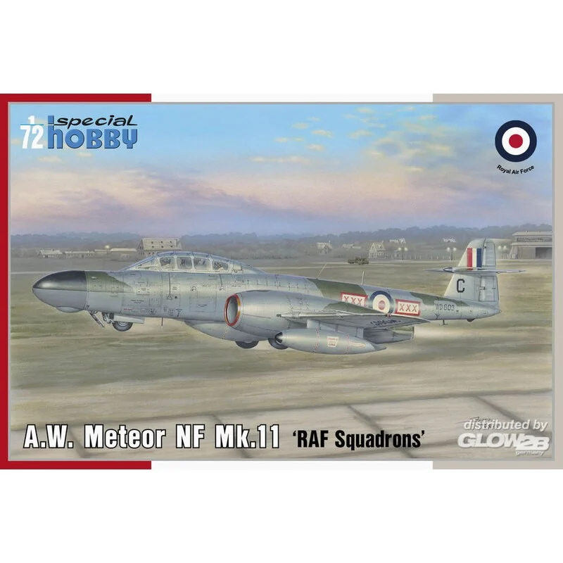A.W. Meteor NF Mk.11 RAF Squardrons Model kit - Special Hobby