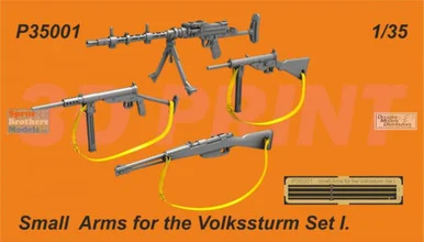 SPHP35001P 1:35 Special Hobby Small Arms for the Volksturm Set 1