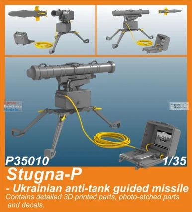 SPHP35010P 1:35 Special Hobby Stugna-P Ukrainian Anti-Tank Guided Missile