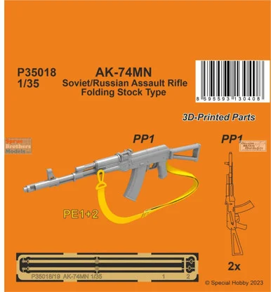 SPHP35018P 1:35 Special Hobby AK-47MN (Folding Stock Type)