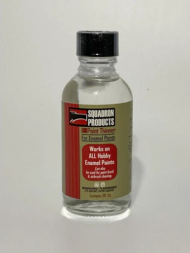 Squadron Products Enamel Paint Thinner 2 oz.