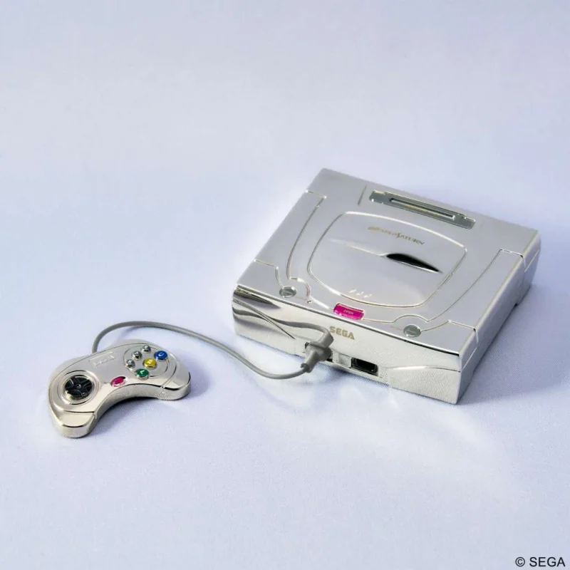 Sega Hardware Sega Saturn White Bring Arts Gallery Replica - Square-Enix