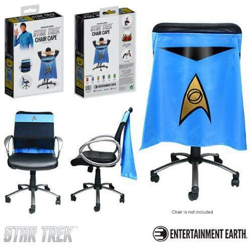 Star Trek: The Original Series Sciences Blue Uniform Chair Cape - Entertainment Earth