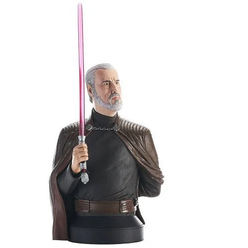 Star Wars Revenge Of The Sith Count Dooku 1/6 Scale Bust - Diamond Select