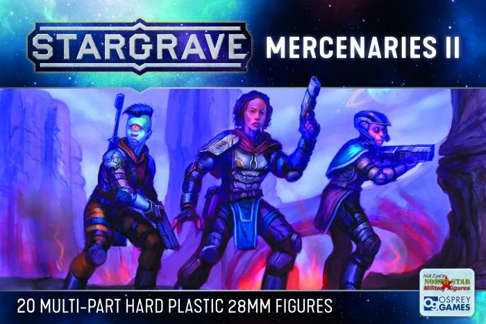 Stargrave Mercenaries II 28mm Female Miniatures - North Star Military Figures