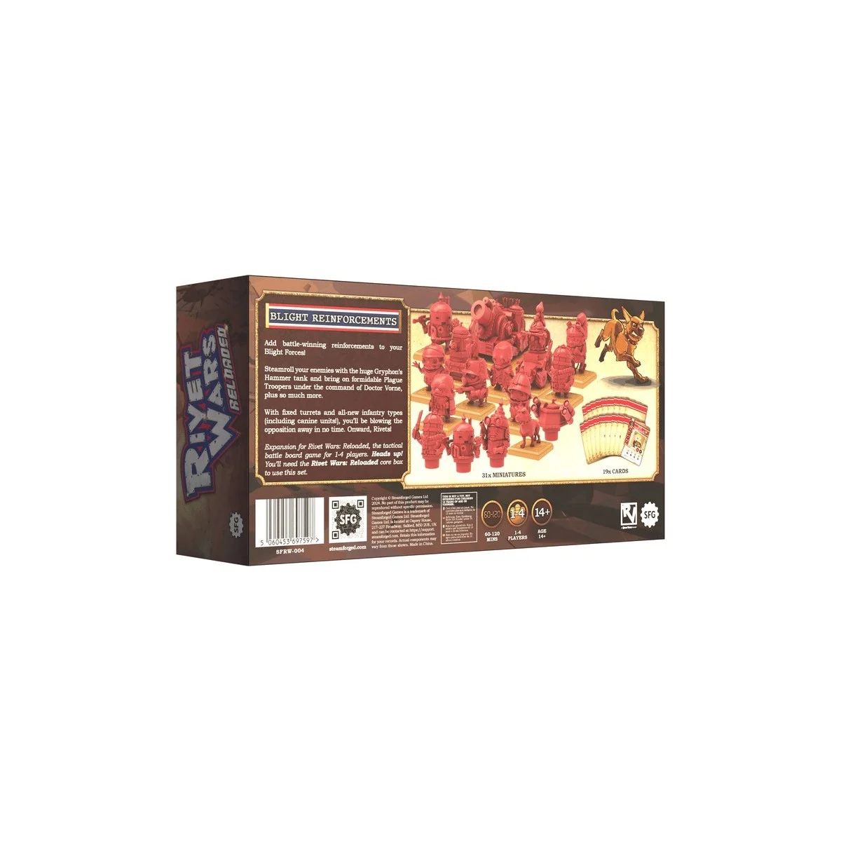 Rivet Wars - Blight Reinforcements (ENG) Board game