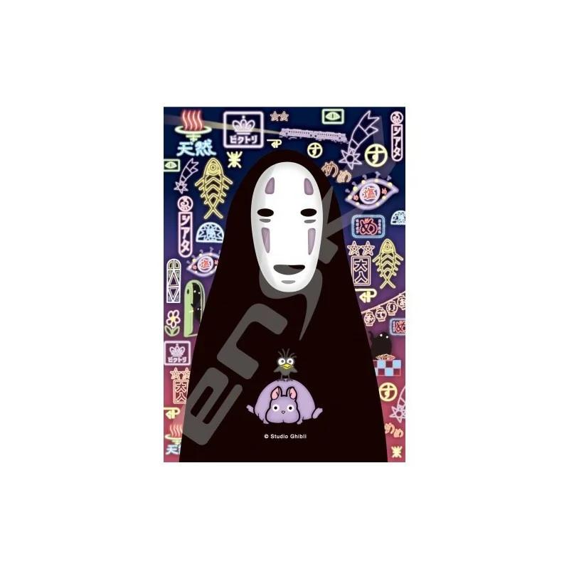 Puzzle SPIRITED AWAY NO FACE 126PCS GLASS PUZZL - STUDIO GHIBLI