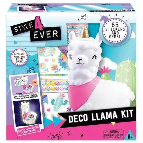 Style 4 Ever Deco Llama Kit - Canal Toys USA