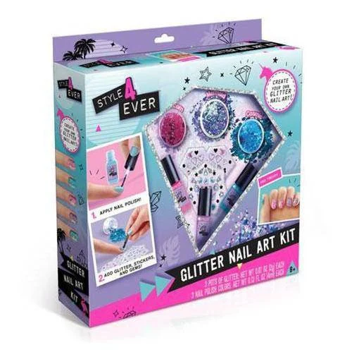 Style 4 Ever Glitter Nail Kit - Canal Toys USA