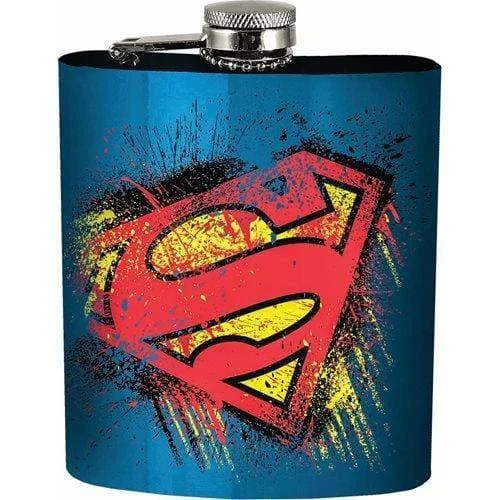 Superman 7oz. Hip Flask - Spoontiques