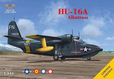1/144 Sova-M HU-16A Albatross (USA/ IDN/ ESP/TWN) Plastic Model Kit