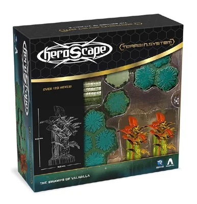 Heroscape: The Swamps of Valhalla Terrain Expansion - Renegade Game Studios - RGS