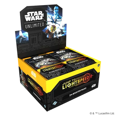 Star Wars: Unlimited – Jump to Lightspeed: Booster Display - Fantasy Flight Games
