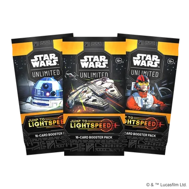 Star Wars: Unlimited – Jump to Lightspeed: Booster - Fantasy Flight Games