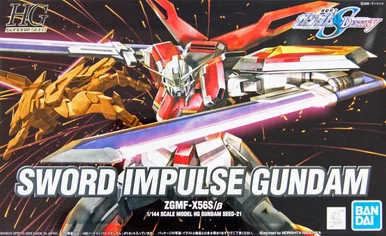Bandai 5055466 #21 Sword Impulse Gundam ZGMF-X56S/B HG 1/144 Scale Model Kit