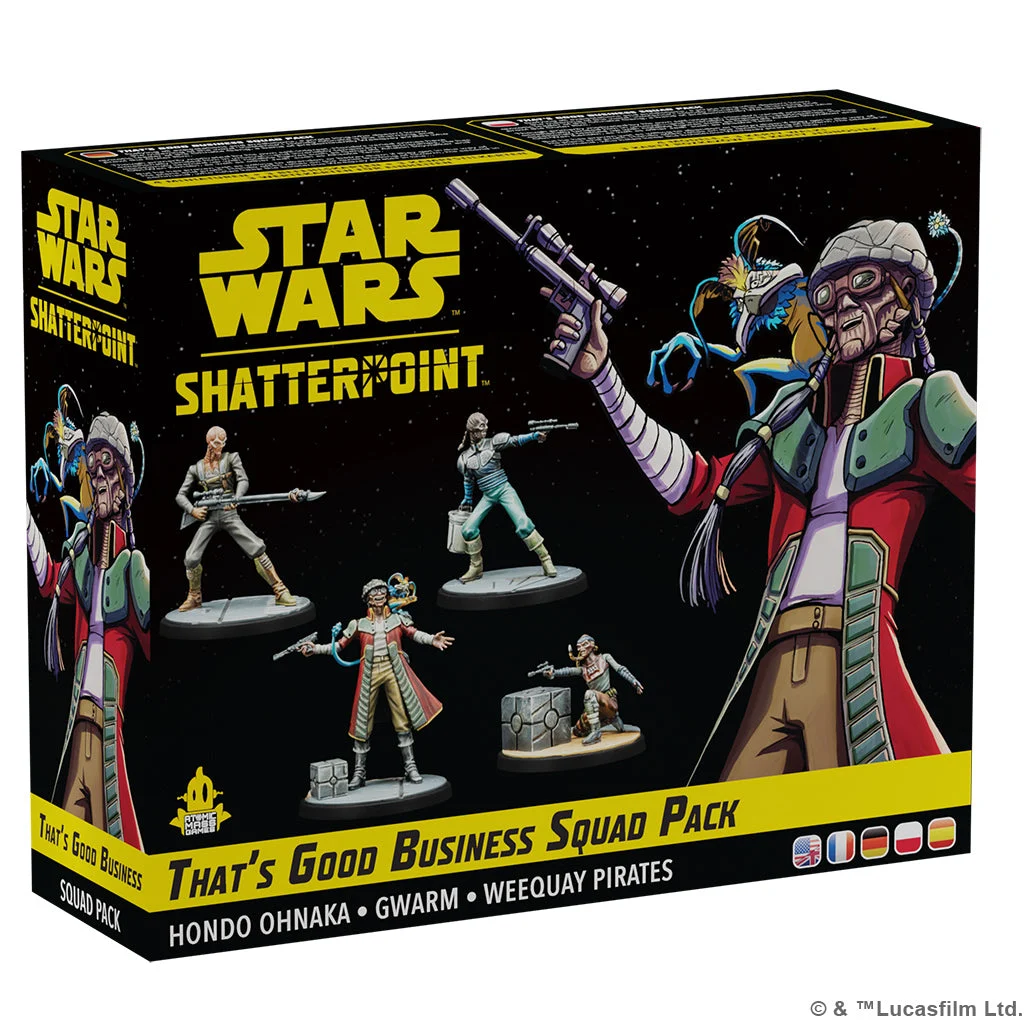 Star Wars: Shatterpoint – That’s Good Business Squad Pack Miniatures - Atomic Mass Games
