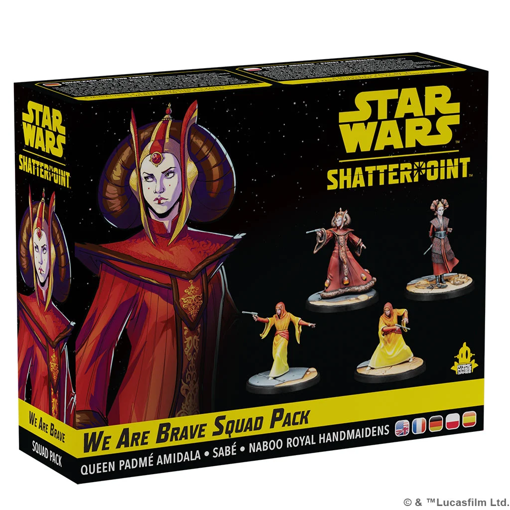Star Wars: Shatterpoint – We Are Brave Squad Pack Miniatures - Atomic Mass Games