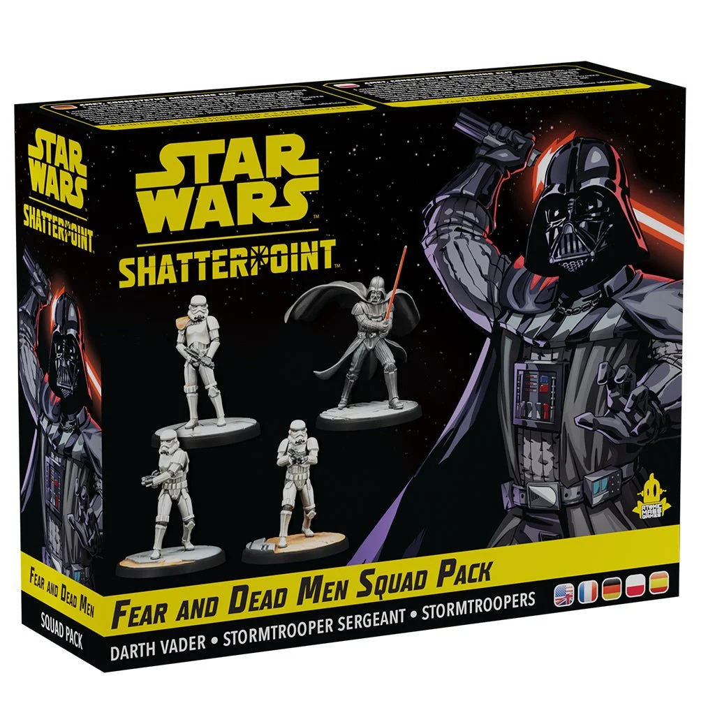 Star Wars Shatterpoint Fear and Dead Men Squad Pack Miniatures - Atomic Mass Games
