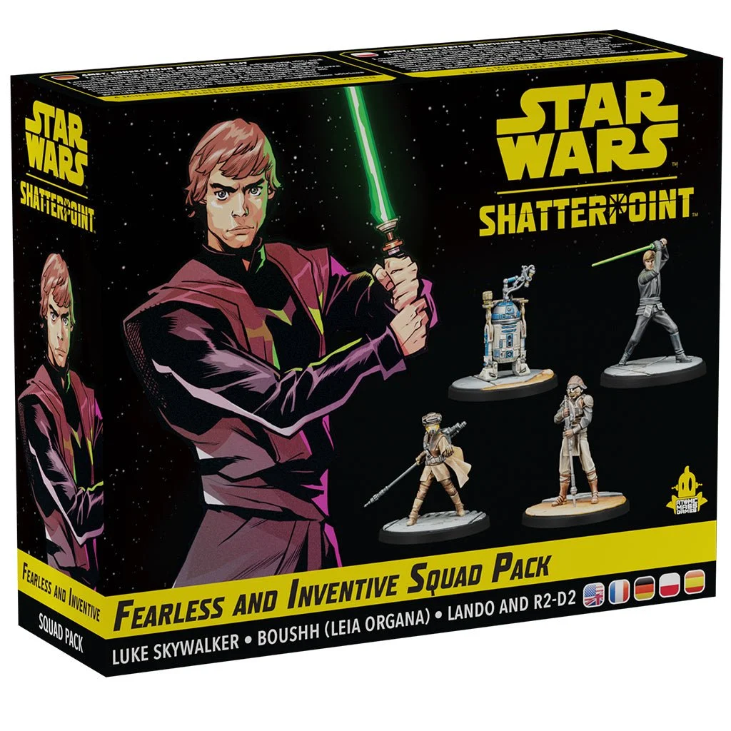 Star Wars Shatterpoint Fearless and Iventive Squad Pack Miniatures - Atomic Mass Games