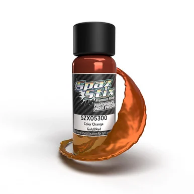 Spaz Stix 05300 Color Change Paint Gold / Red 2oz